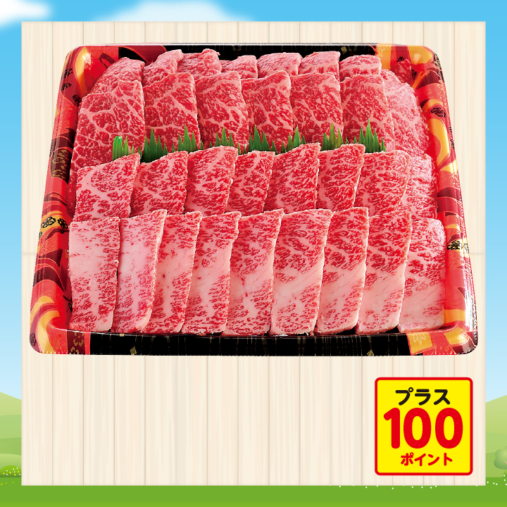 904.国産　黒毛和牛焼肉用盛り合わせ（もも・ばら）　380ｇ 商品サムネイル